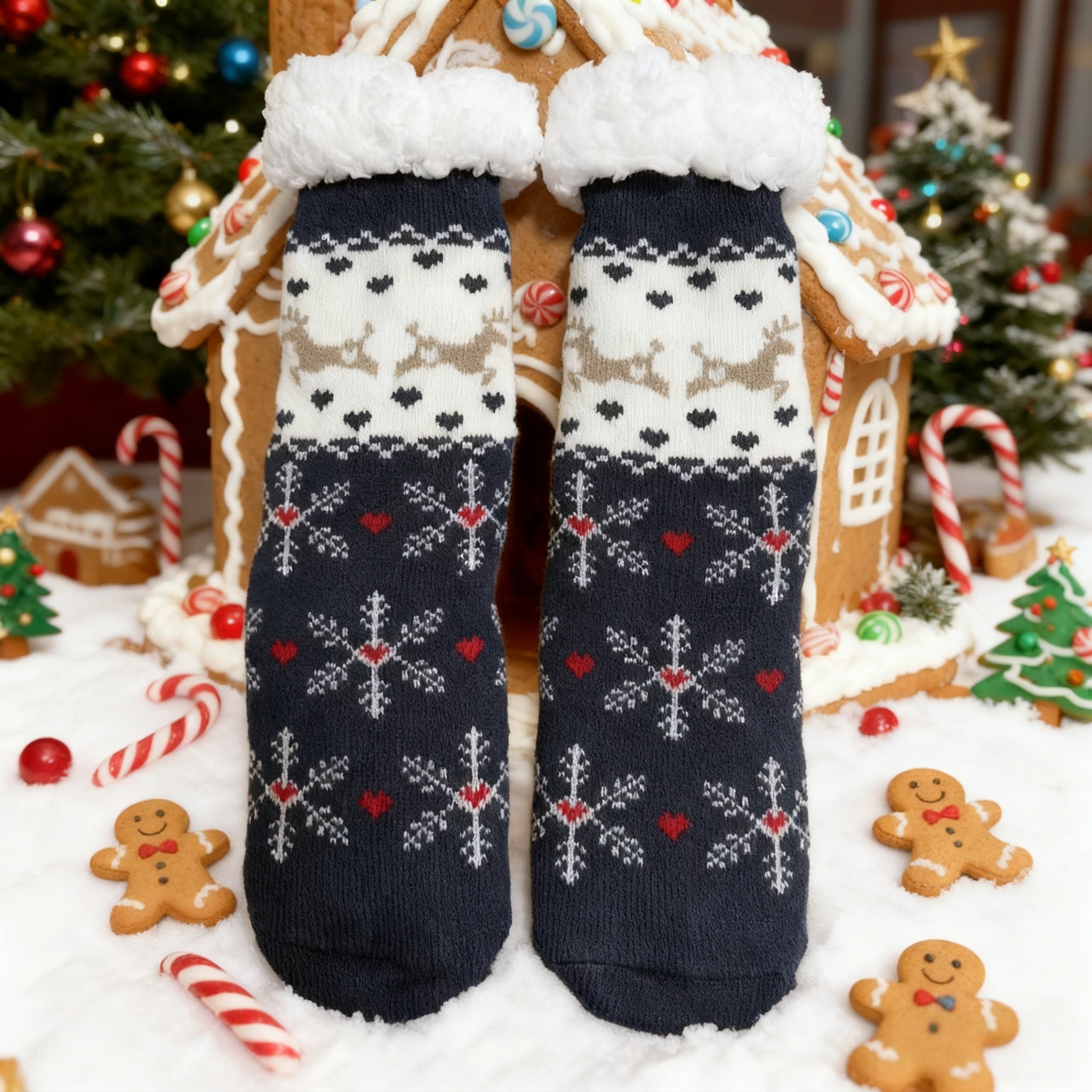 Vianočné ponožky – teplé