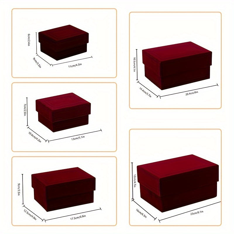 Darčekové krabičky – červené