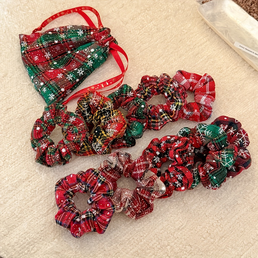 Vianočné doplnky na vlasy – Polychrómové