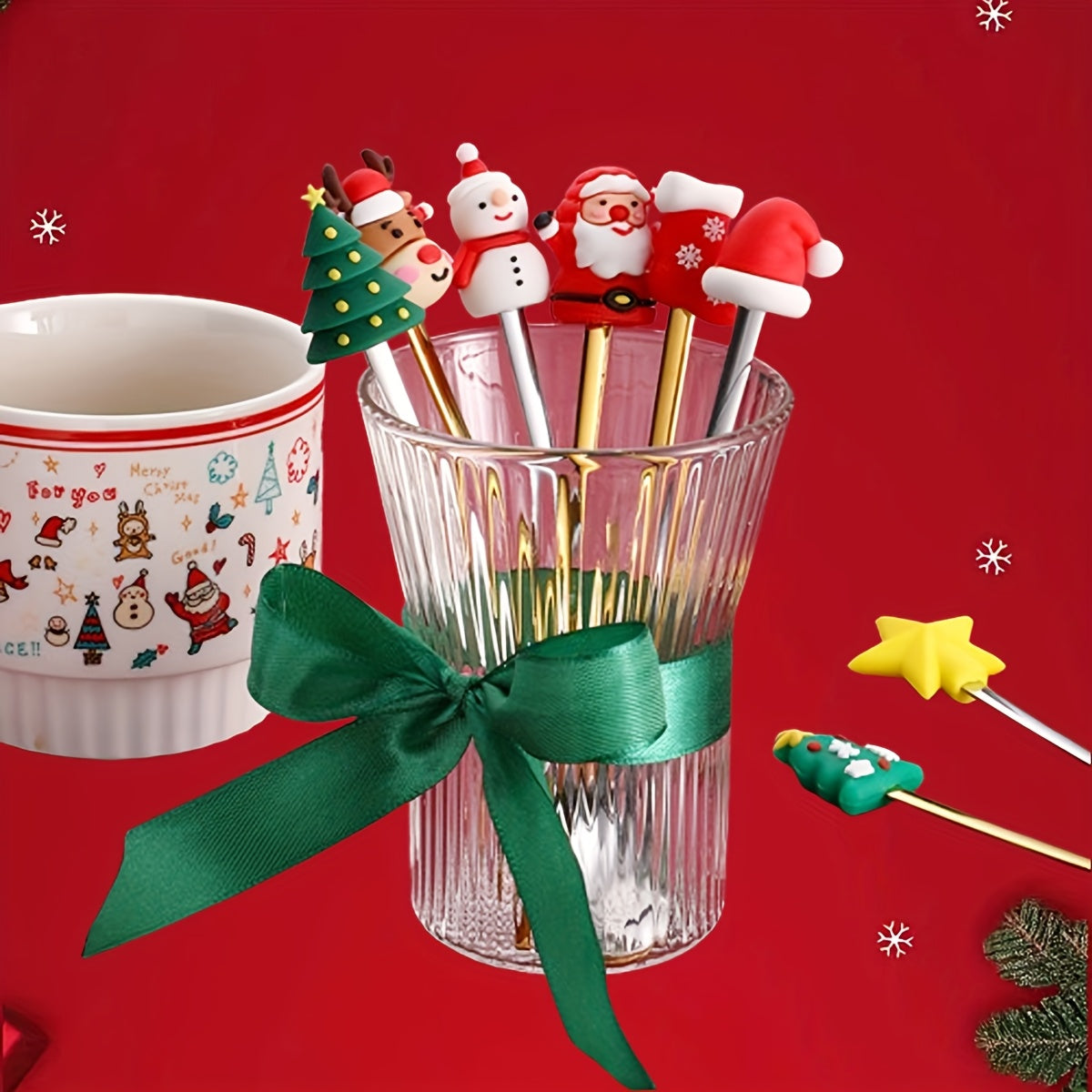 Vianočné príbory – zlatá krabička