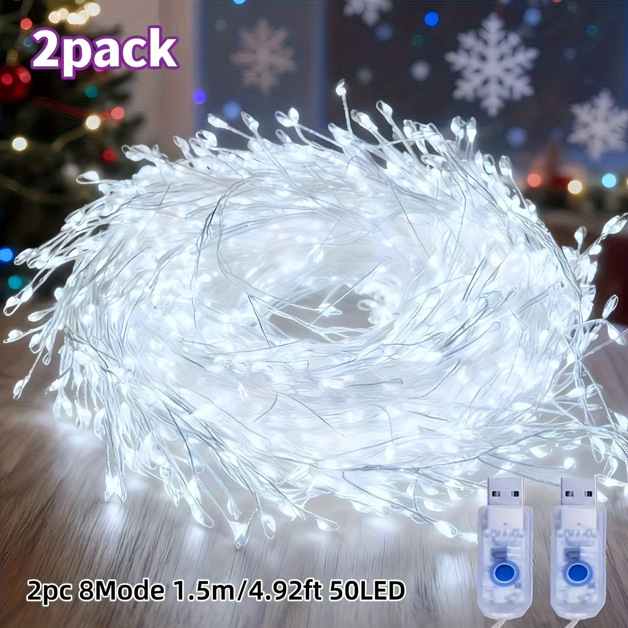 Vianočné svetielka – 2-Pack