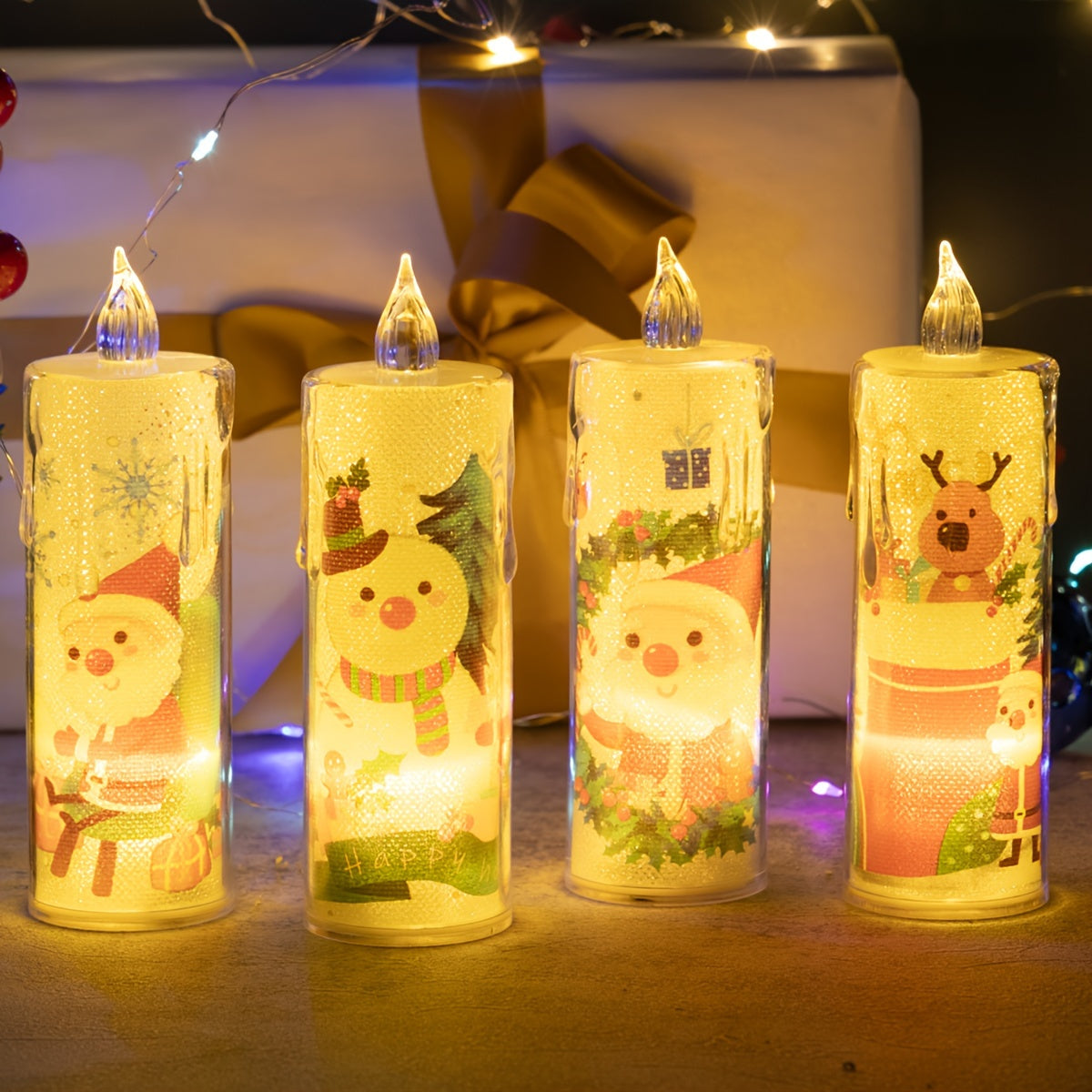 Vianočné svetielka – 4ks