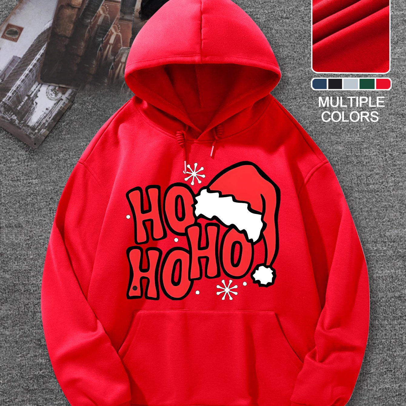 Mikina s kapucňou – Vianočné motívy