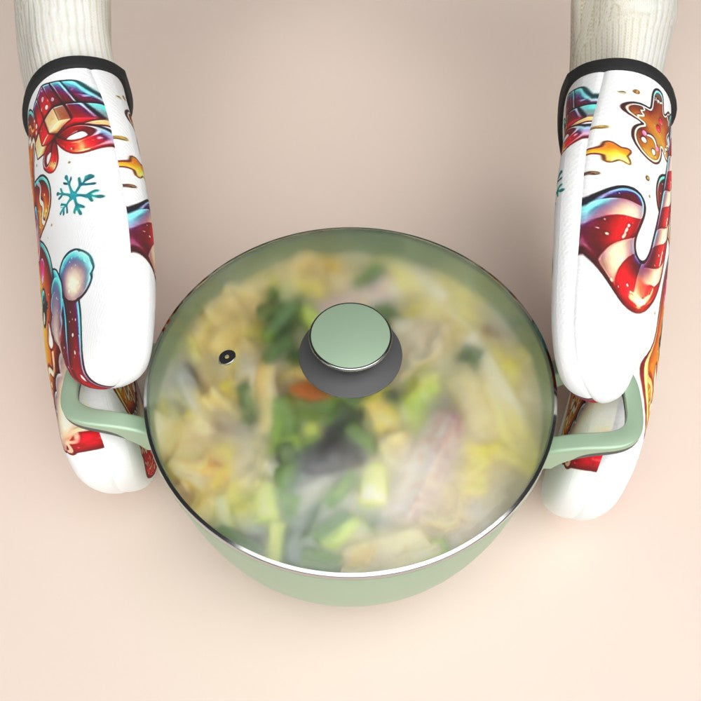 Rukavice do rúry – zázvorové