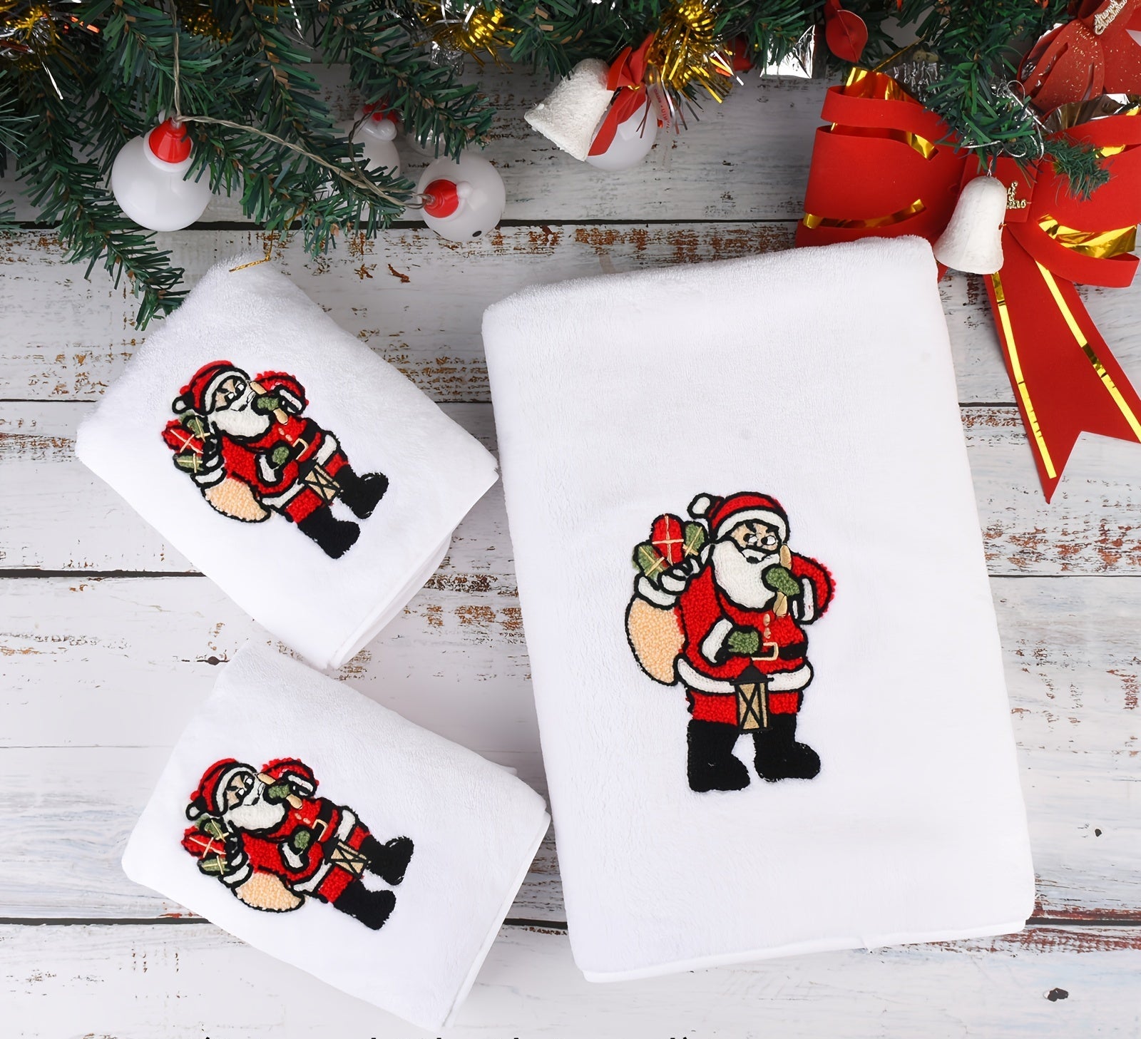 Vianočné uteráky – 3ks rôzne farby