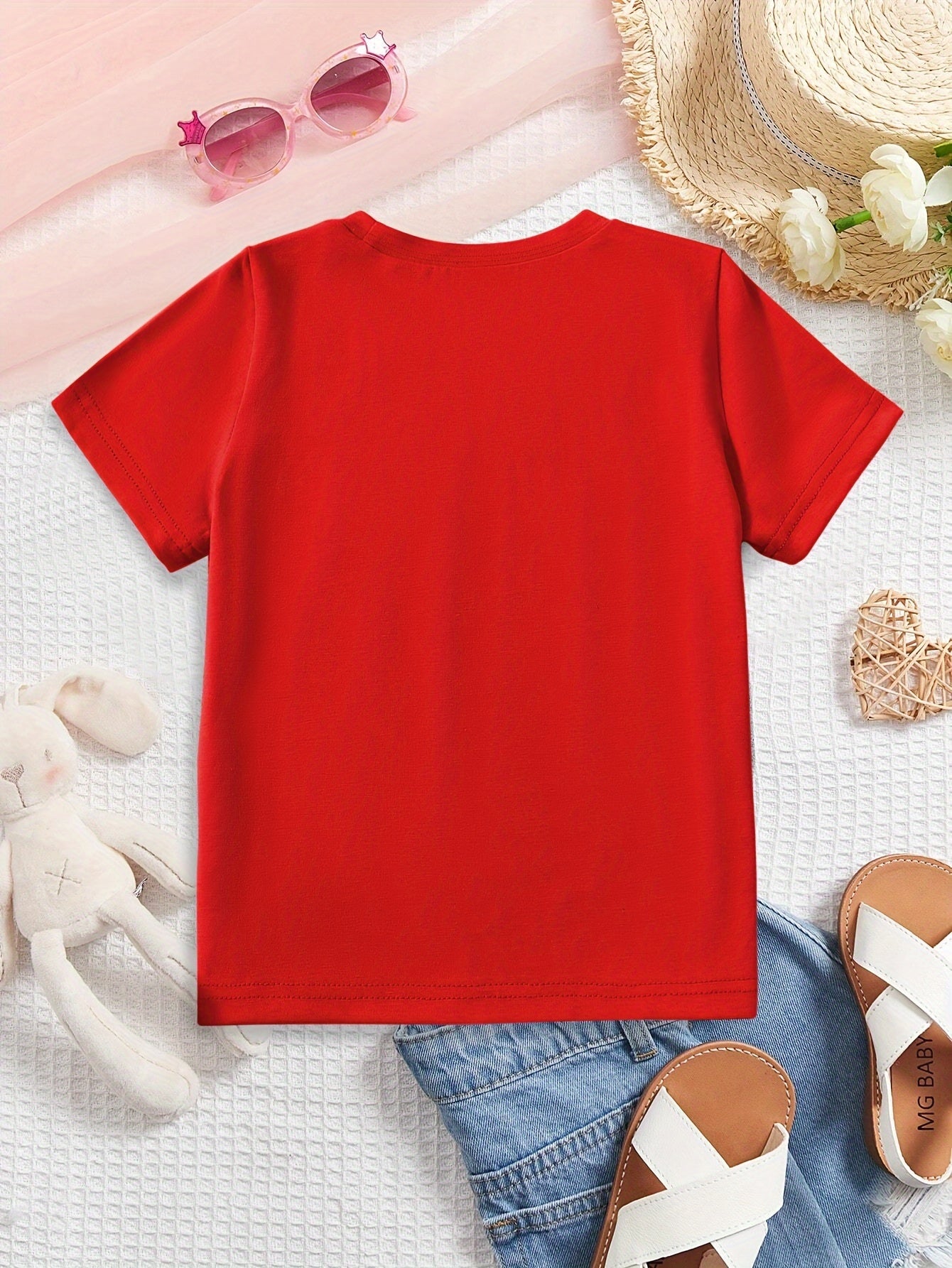 Tričko pre dievčatá – červené
