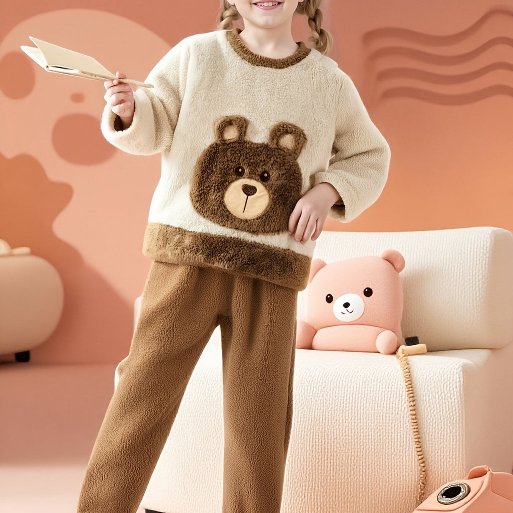 Detský flanelový set – medvedík