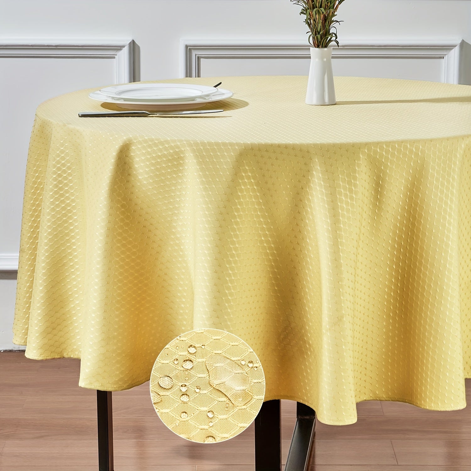 Obrus – kvetinový vzor kruhový