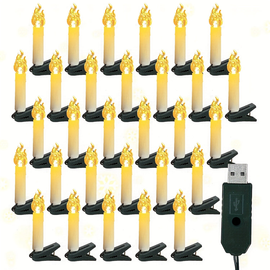 Vianočné svetielka – USB napájané