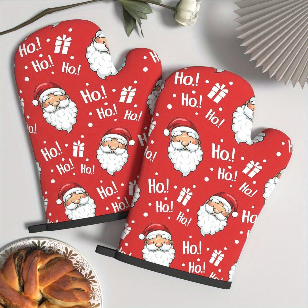 Rukavice do rúry – červené