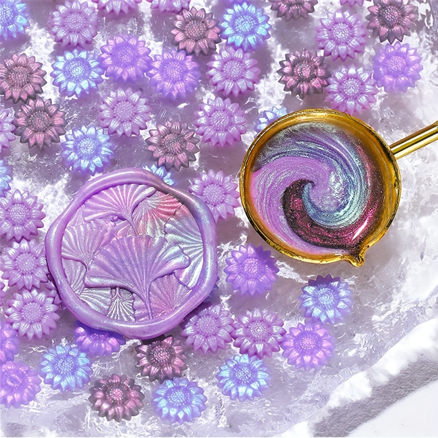 Vosk na pečatenie – mix farieb slnečníc