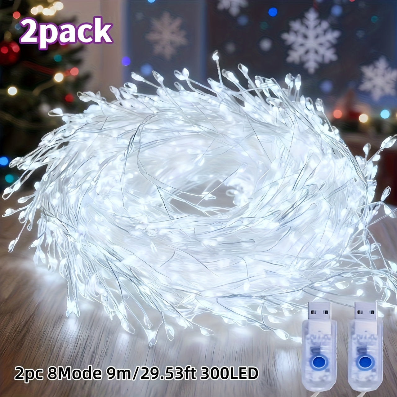 Vianočné svetielka – 2-Pack