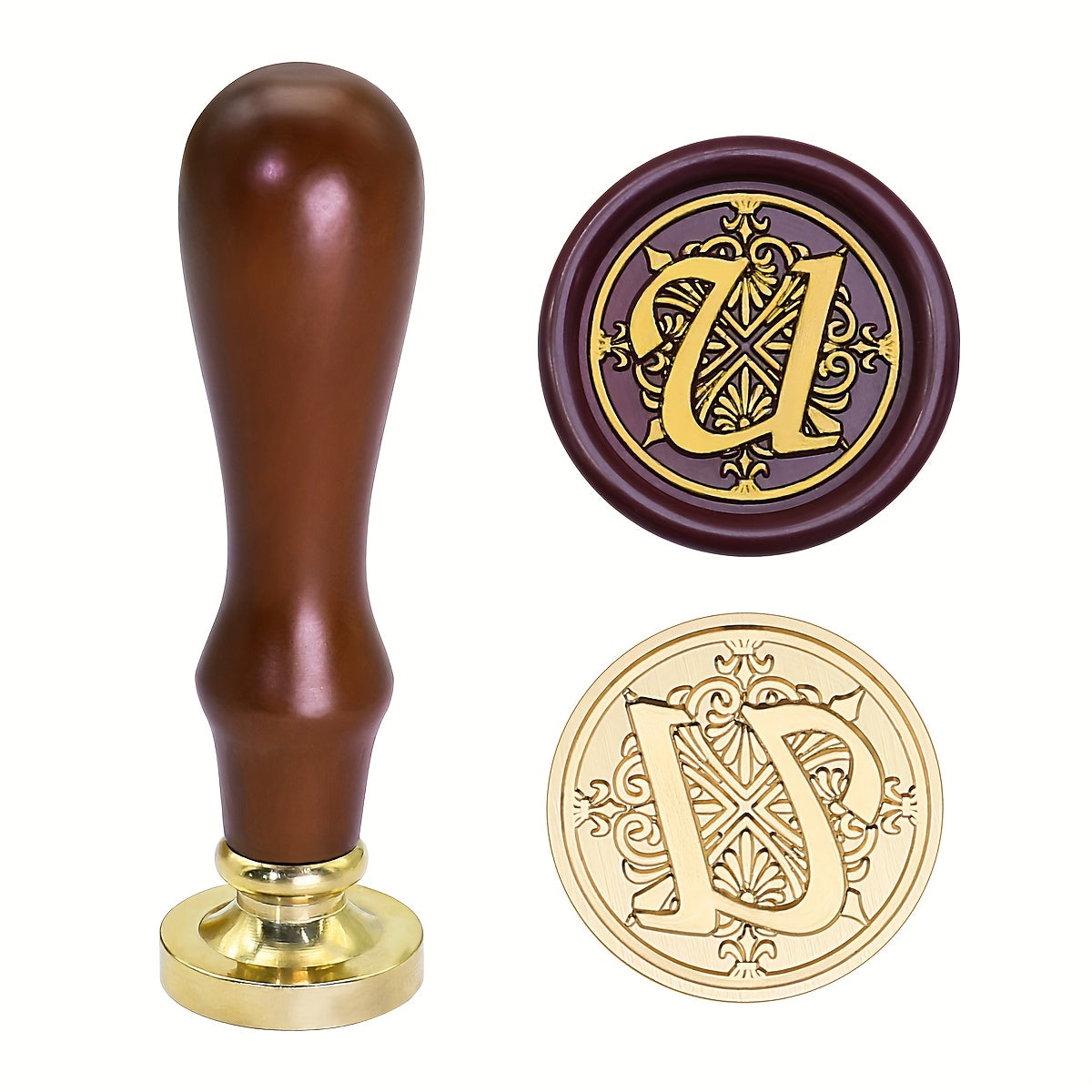 Razítko s 26 písmenami – s držadlom