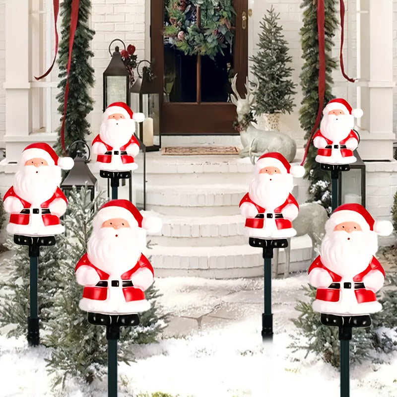 Solárne osvetlenie Santa Claus – 5 kusov
