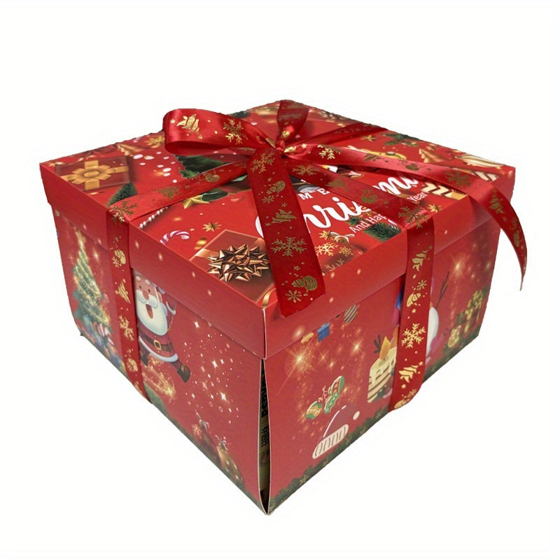 Darčeková krabica – červená a zelená