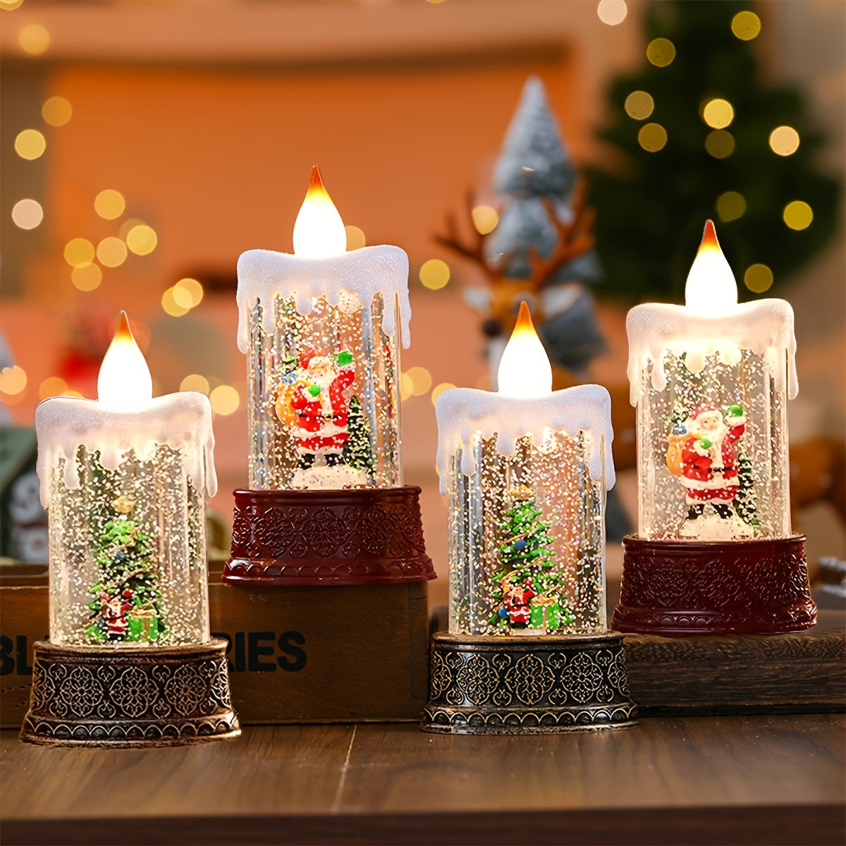 LED sviečka – Santa Claus