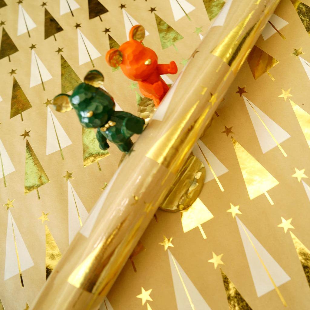 Fólia na darčeky – zlatá