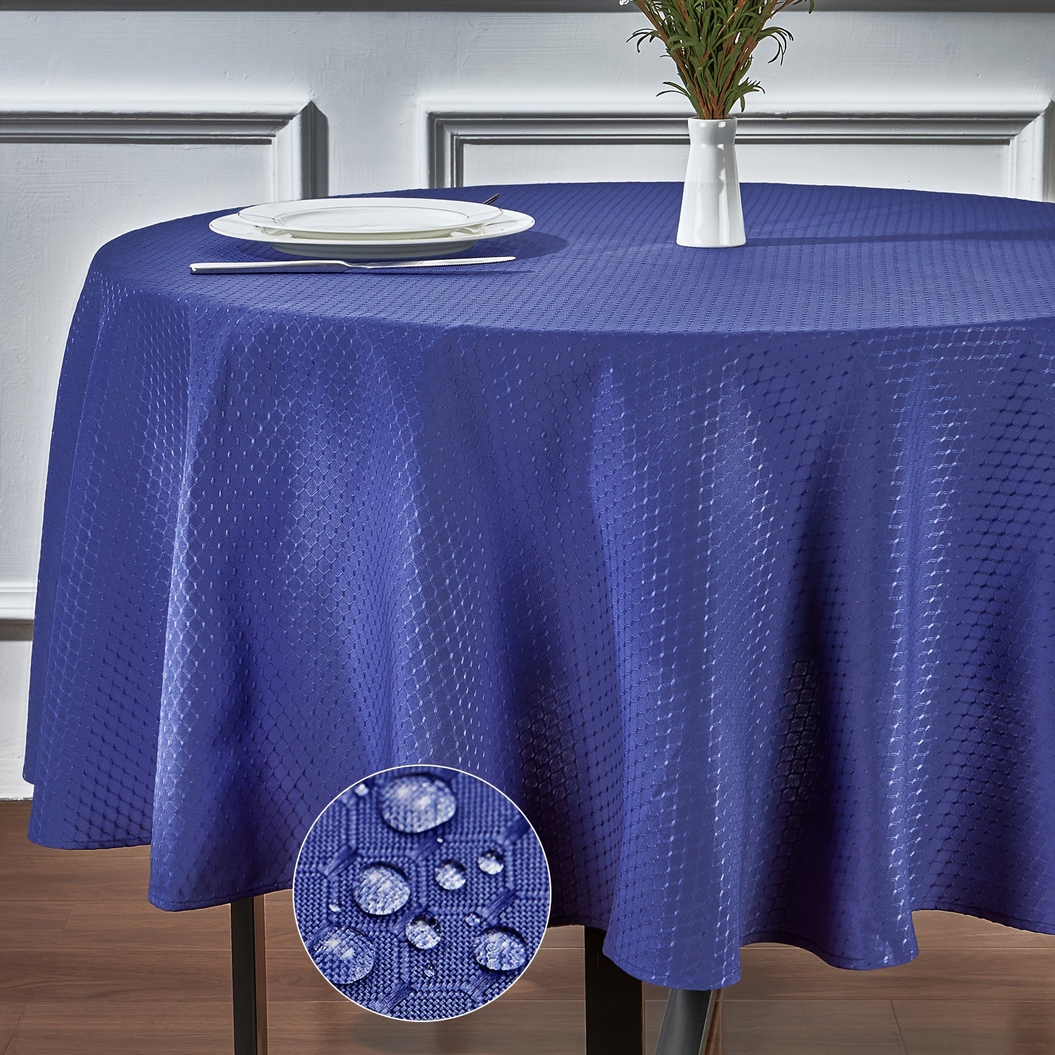 Obrus – kvetinový vzor kruhový