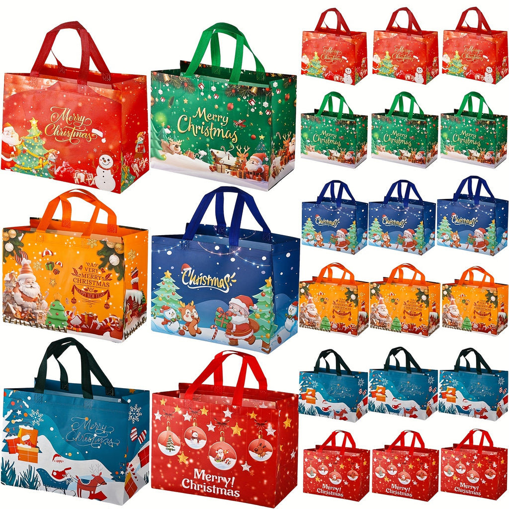 Vianočné darčekové tašky – 18ks