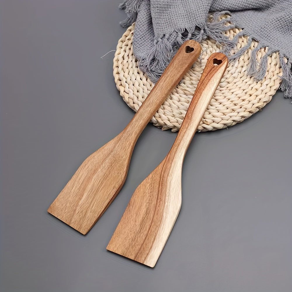 Drevené lyžice na varenie – 2ks