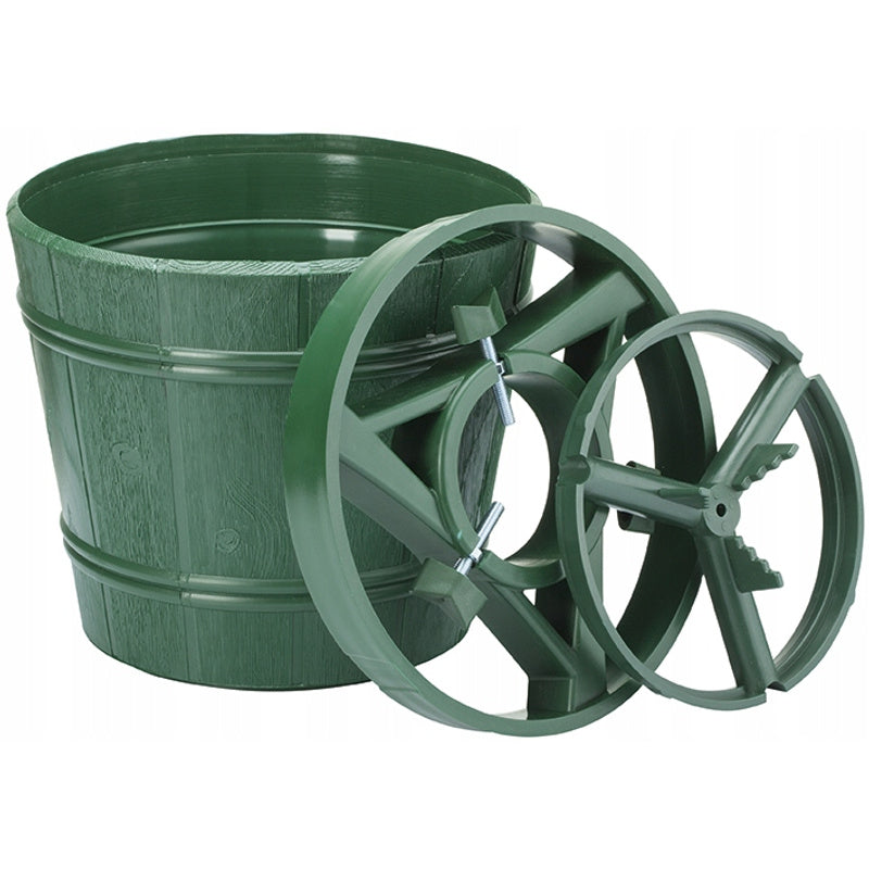 Stojan na vianočný stromček – zelený