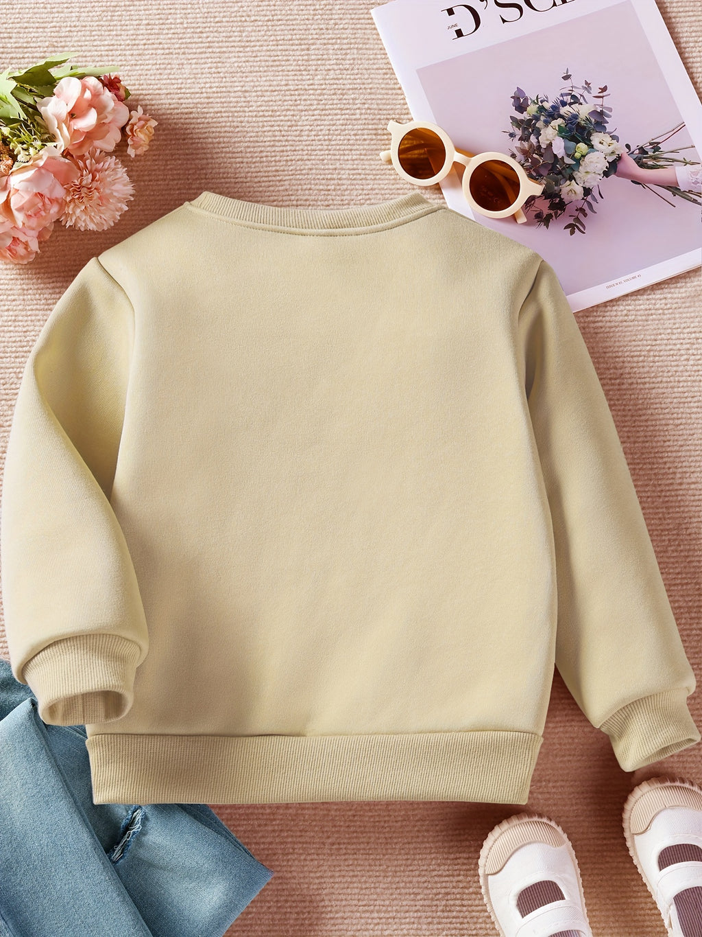 Mikina s vianočným bagrom – červená