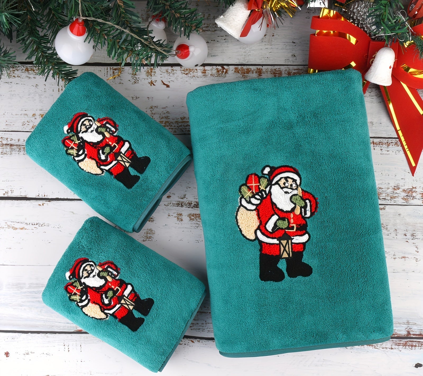 Vianočné uteráky – 3ks rôzne farby