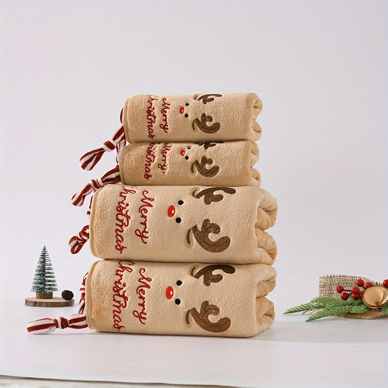 Vianočné uteráky – rodinný set 4ks