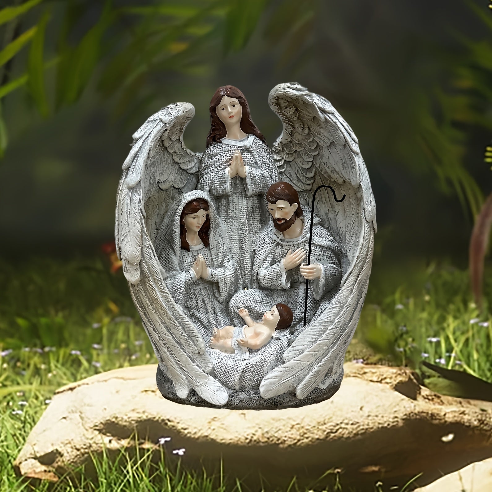 Svätá rodina v náručí anjela