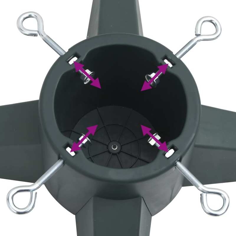 Stojan na vianočný stromček – zelený