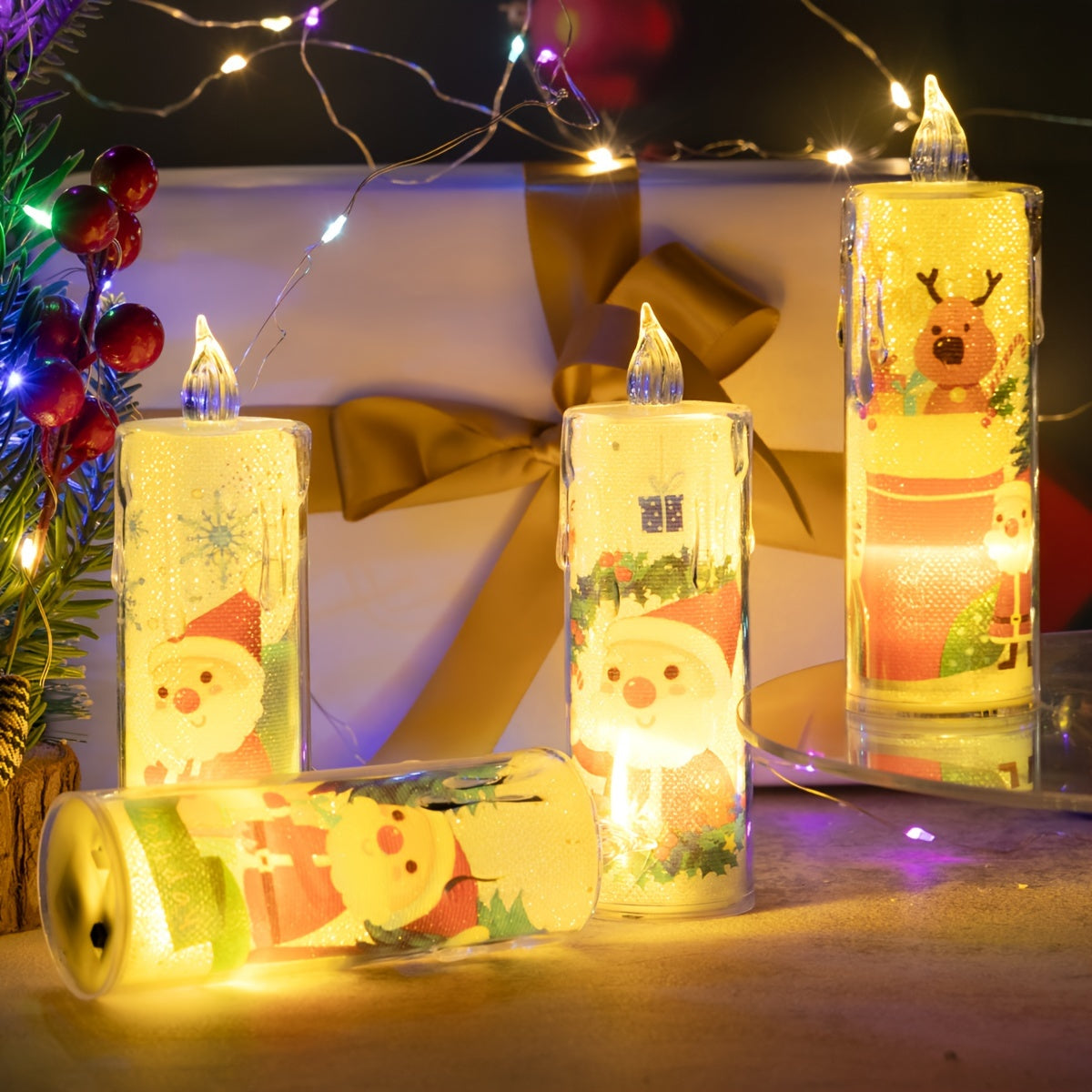 Vianočné svetielka – 4ks