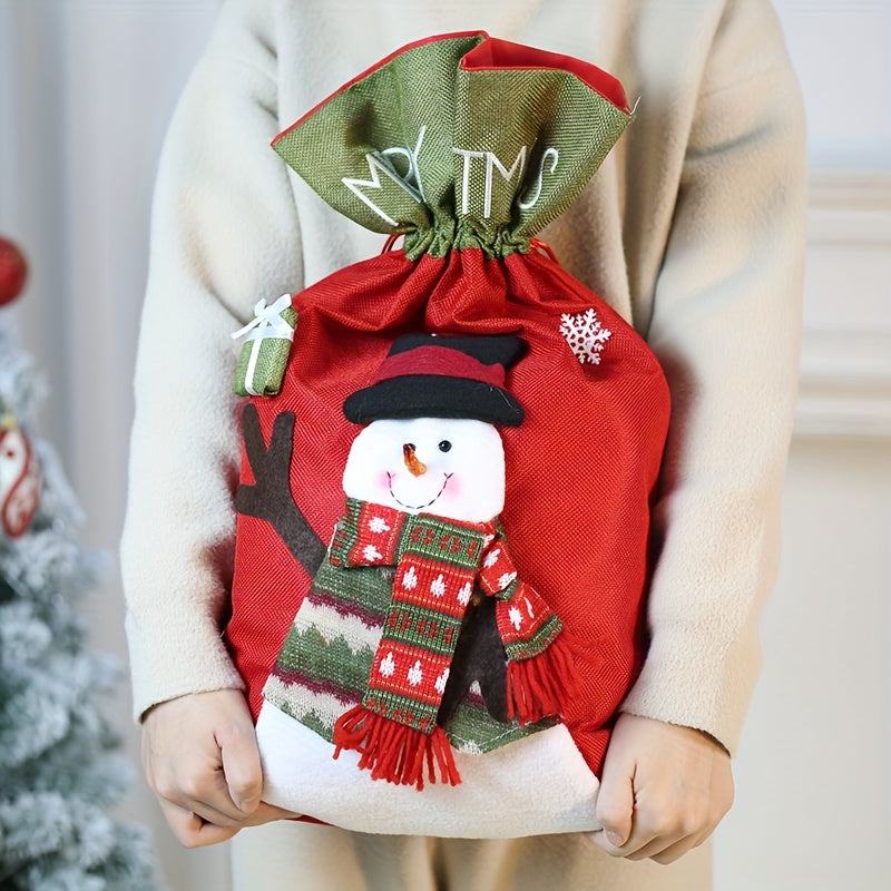 Vianočná taška – snehuliak