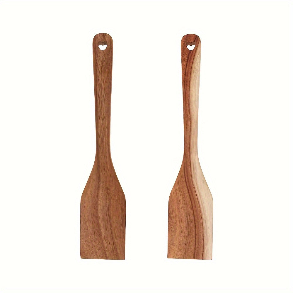 Drevené lyžice na varenie – 2ks
