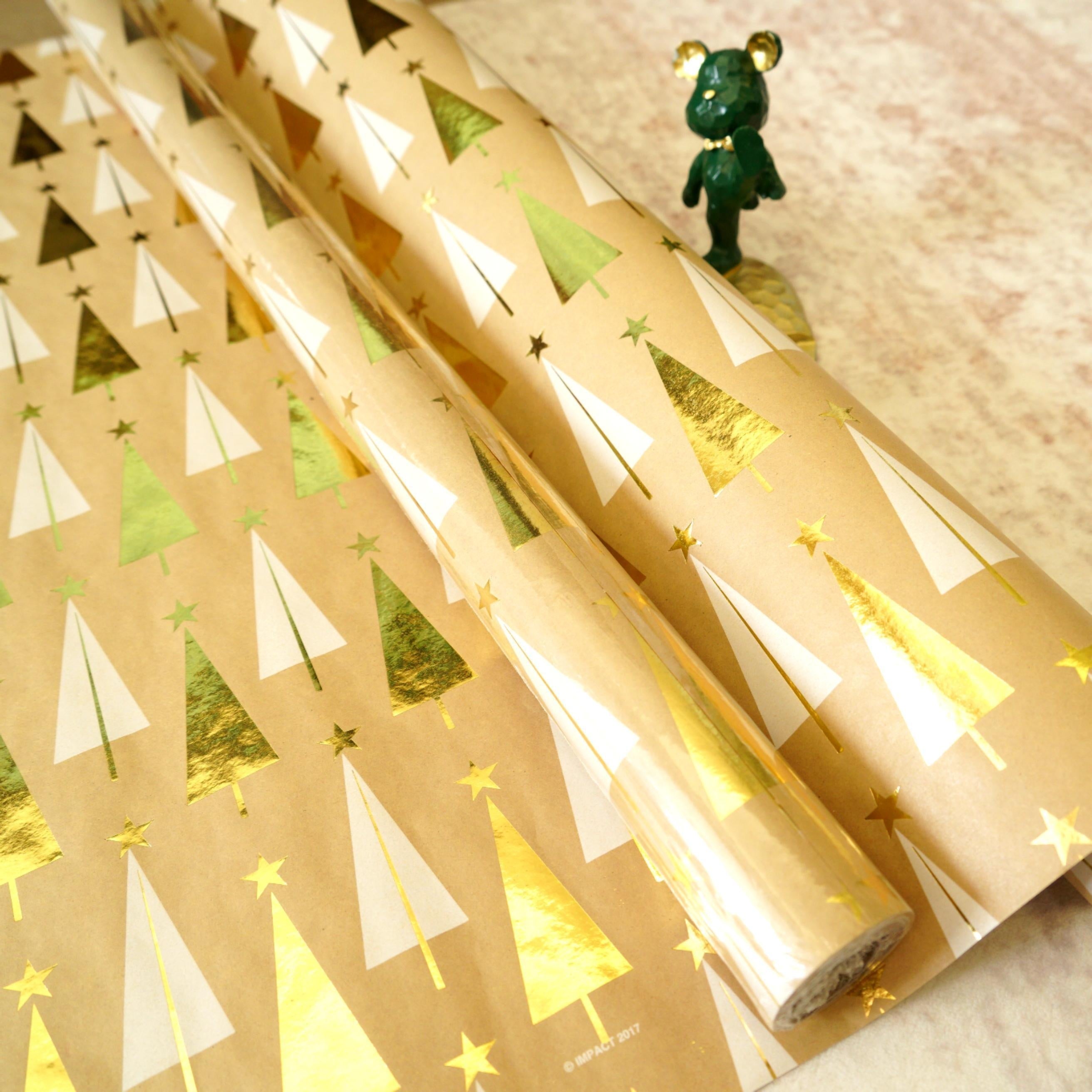 Fólia na darčeky – zlatá