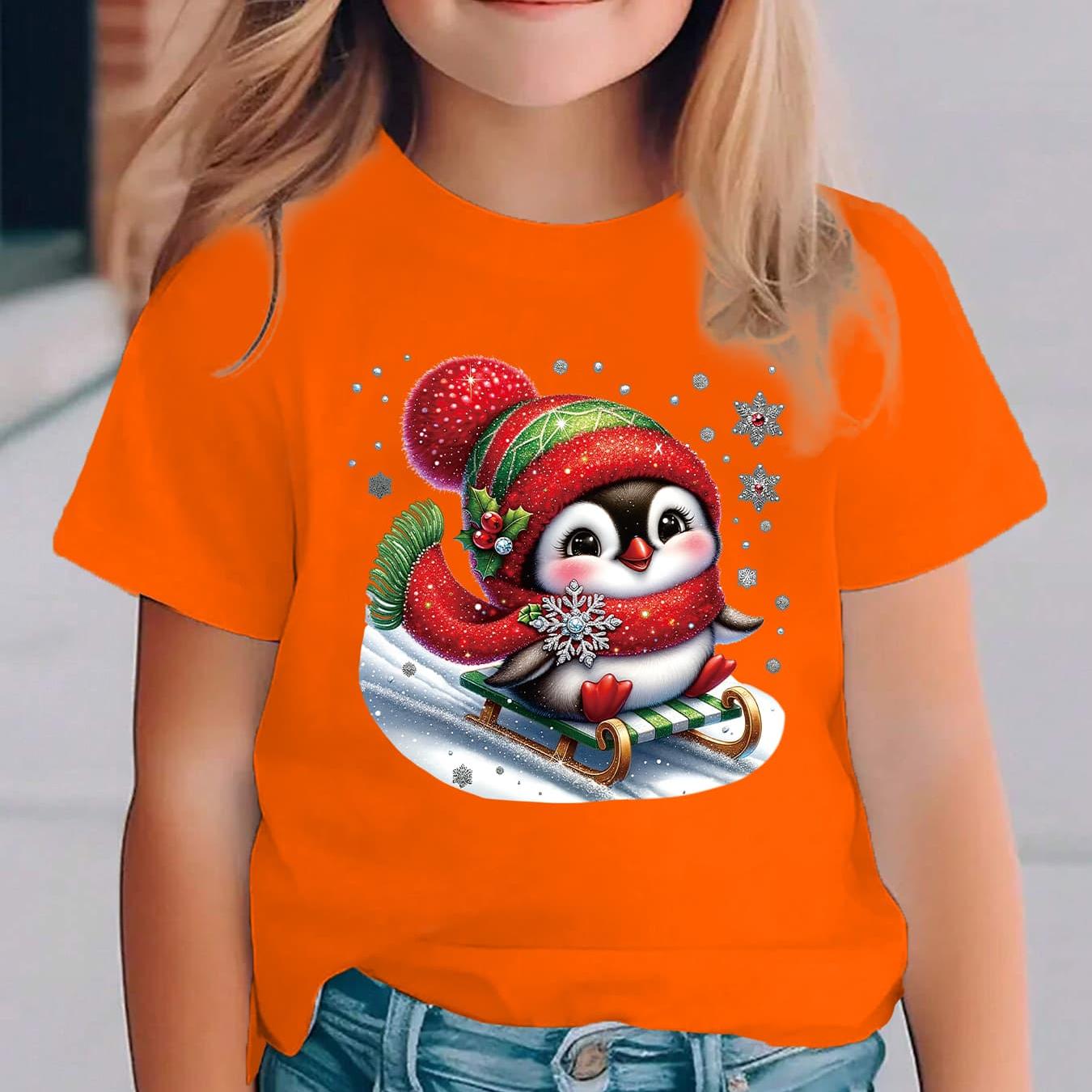 Tričko s potlačou tučniaka