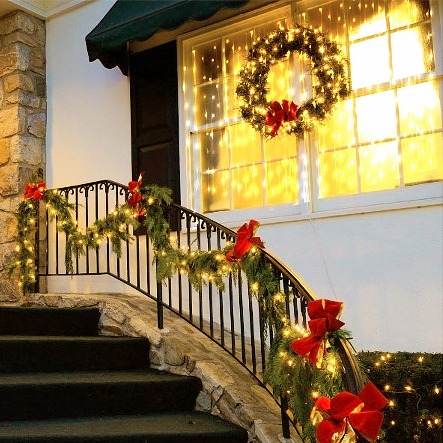 Vianočné svetielka – teplá biela