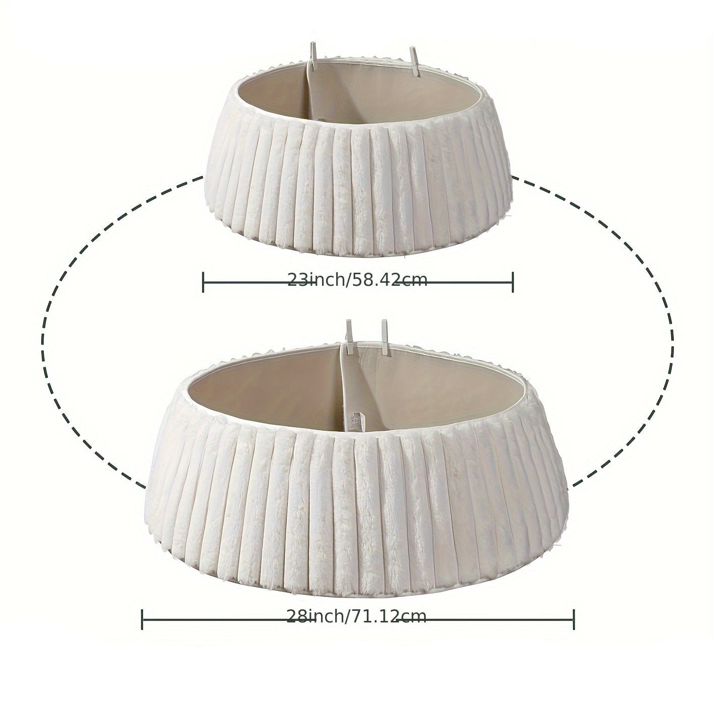 Vianočná sukienka – vertikálny vzor