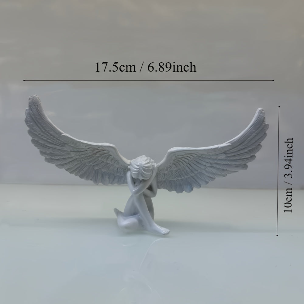 Socha anjelika s krídlami