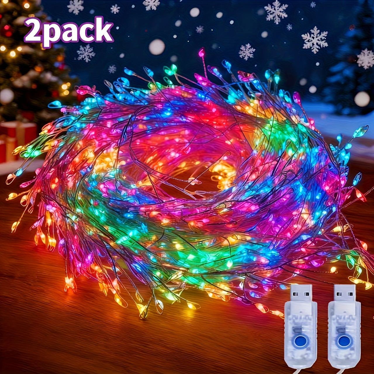 Vianočné svetielka – 2-Pack