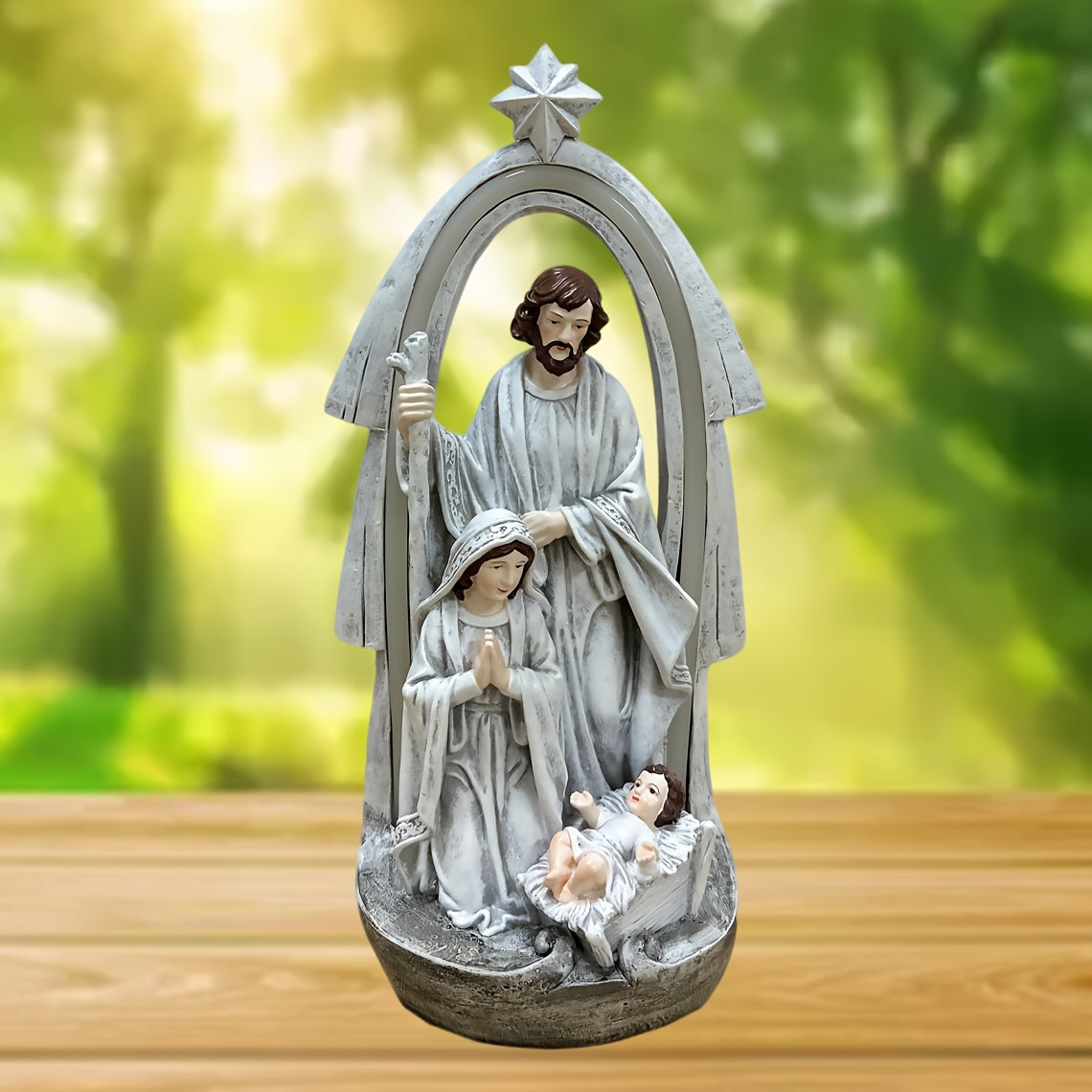 Solárna lampa – Svätá rodina