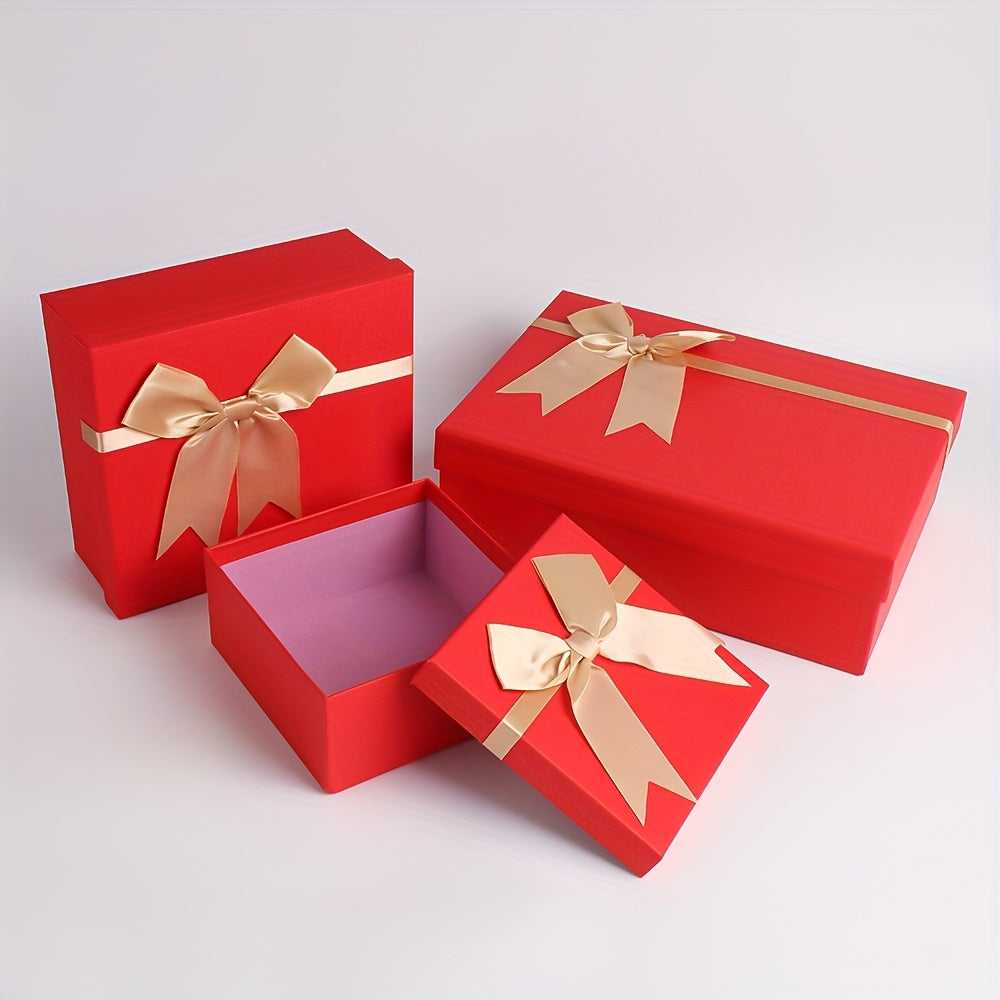 Darčekové krabice – červené a zlaté
