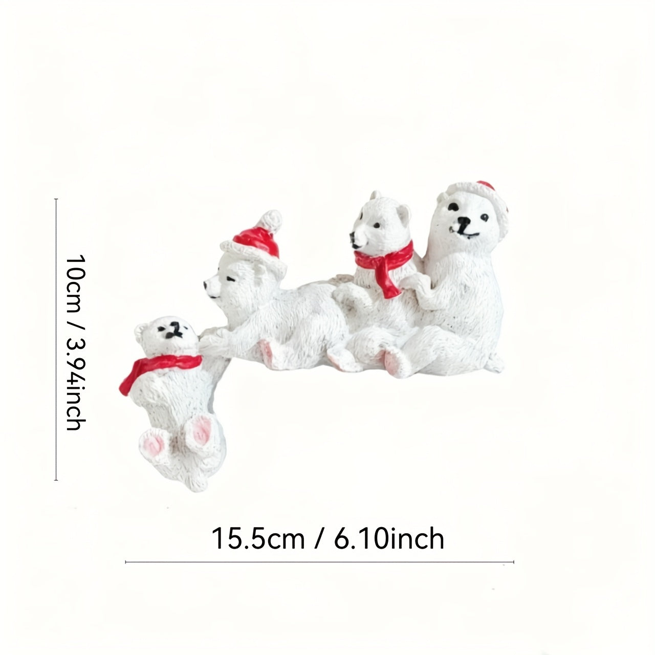 Vianočný medveď – dekorácia