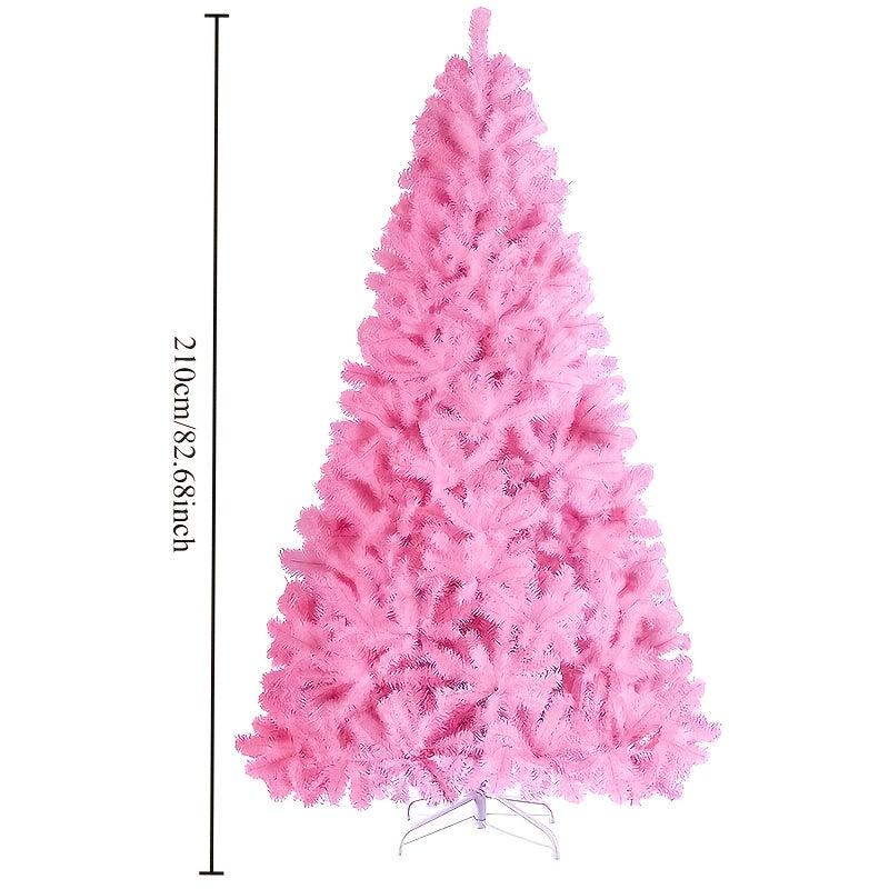Umelý vianočný stromček – ružový