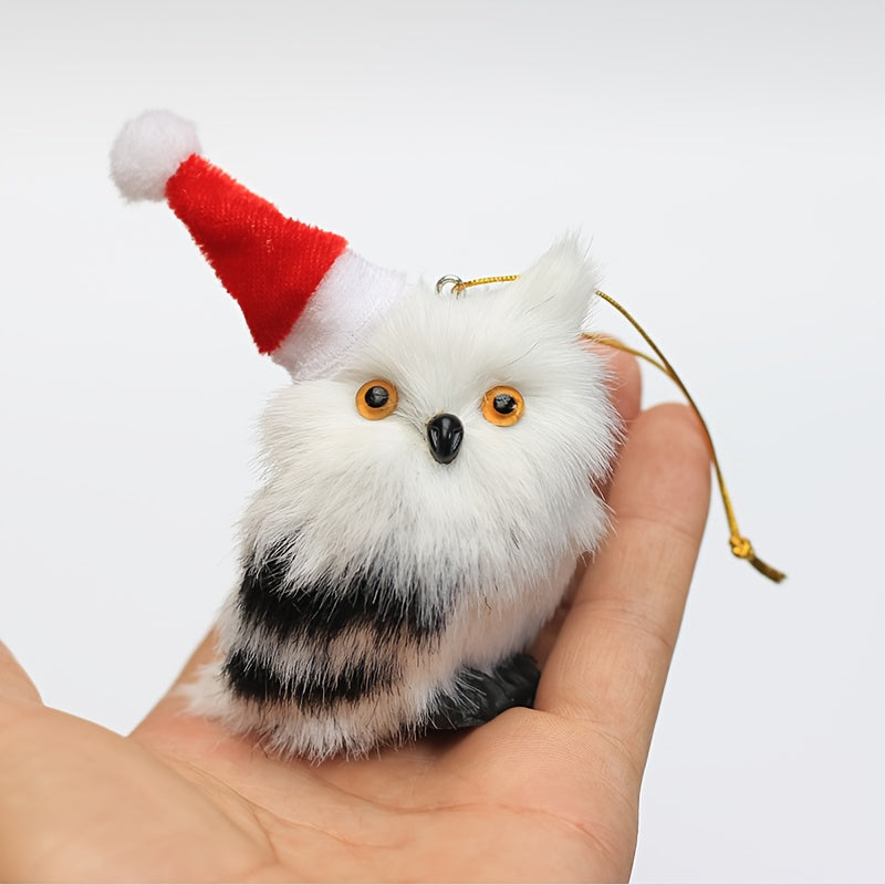 Vianočné dekorácie – Sova 5ks