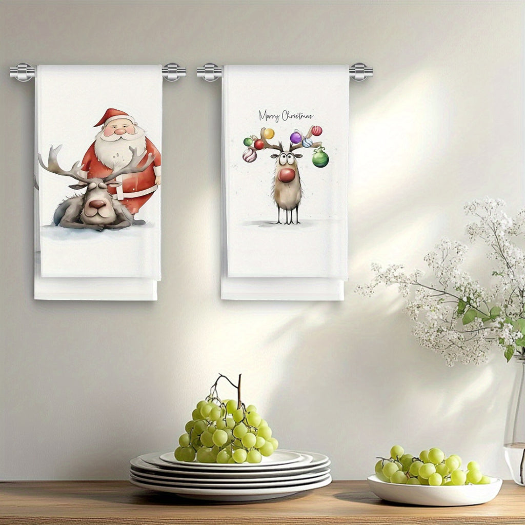 Vianočné utierky – 6 ks