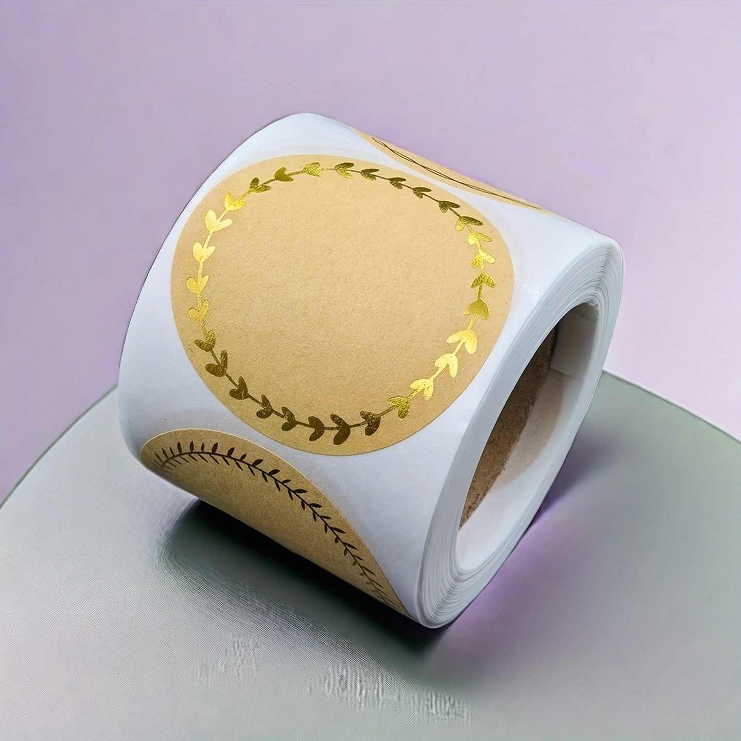 Samolepky – kraft papier