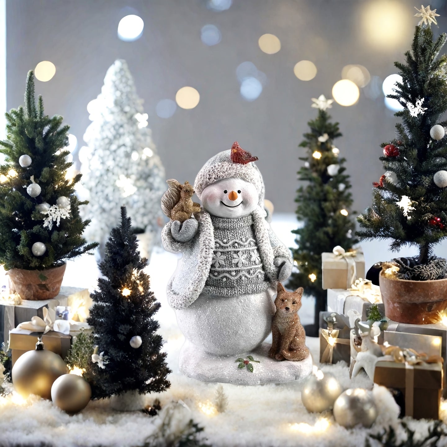 Snehuliak – biely klobúk