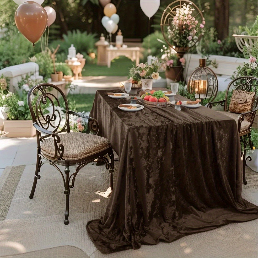 Obrus – jednofarebný