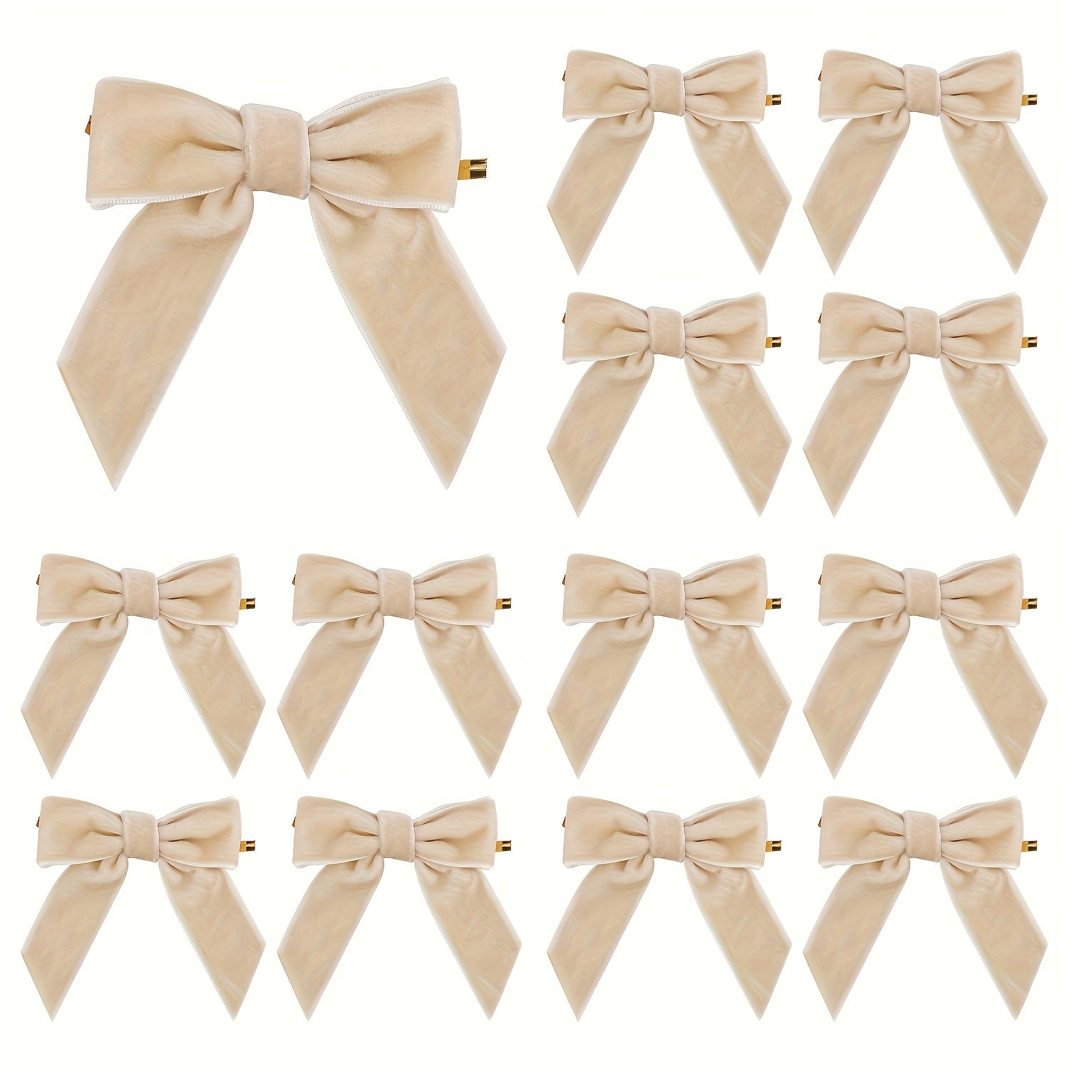 Vianočné mašle – 12ks