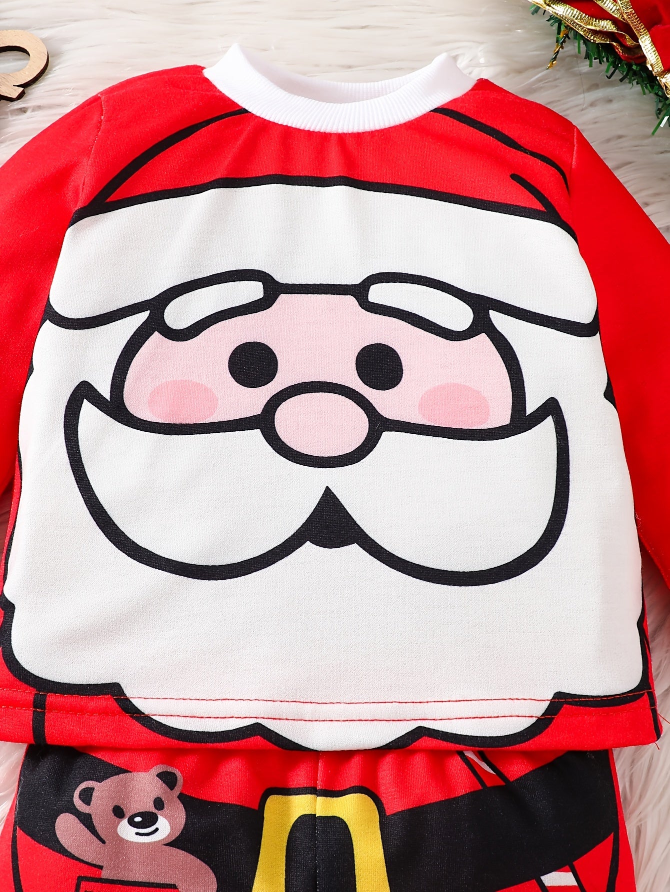 Vianočný sveter pre chlapca – červený